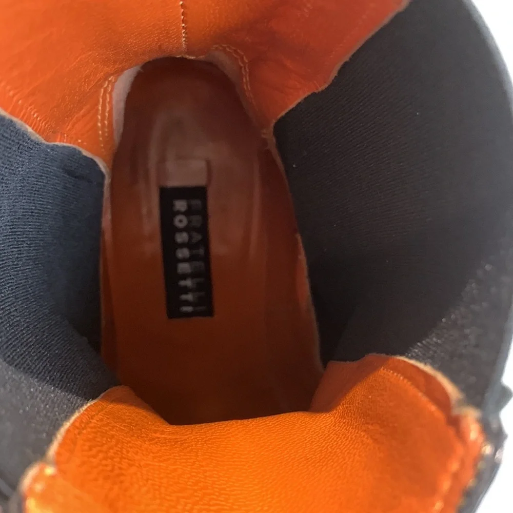 Fratelli Rossetti black boots size 36.5 EUC - Picture 2 of 6